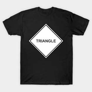 White Triangle T-Shirt